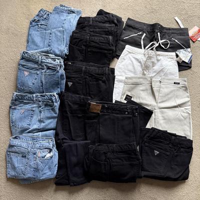 LOT 227L: NWT Dickies Shorts (6) w/ Petite / Teen Guess Jeans Brand Pants, Shorts & Skirt