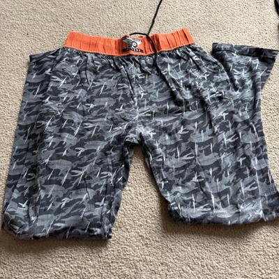 LOT 228L: NHL Philadelphia Flyers Clothing: PJ Pants, Sweat Suit, Polo, Muscle Tees, NWT & More