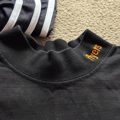 LOT 228L: NHL Philadelphia Flyers Clothing: PJ Pants, Sweat Suit, Polo, Muscle Tees, NWT & More