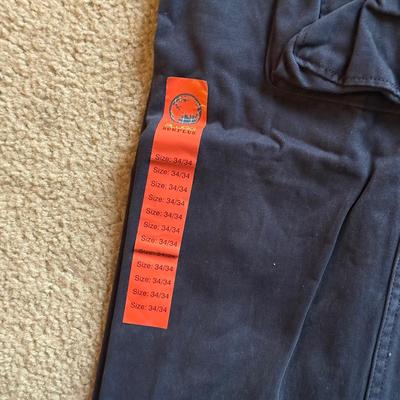 LOT 230L: NWT Nesi Cargo Pants (36R) & NWT Plugg Pants (34/34, 34/32, 34, 33/32)