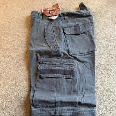 LOT 230L: NWT Nesi Cargo Pants (36R) & NWT Plugg Pants (34/34, 34/32, 34, 33/32)