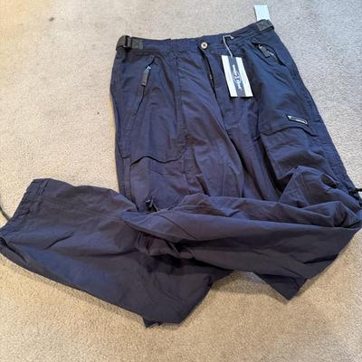 LOT 234L: NWT Gap Kids Size 7 Easy Fit Pants w/ Cargo Pants, Some Convertible: Silvertab (S34, M32), Plugg Tech (M), Convertible Wear...