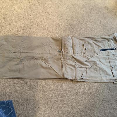 LOT 234L: NWT Gap Kids Size 7 Easy Fit Pants w/ Cargo Pants, Some Convertible: Silvertab (S34, M32), Plugg Tech (M), Convertible Wear...