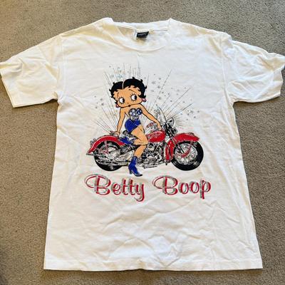 LOT 240B: Glitz 'n Glam: NWT Easily Distracted Girls Tee (L), Size XL Red Sequin Jacket w/ Matching Bowtie, HOPE Beaded Denim Hat,...