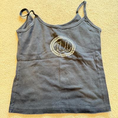 LOT 240B: Glitz 'n Glam: NWT Easily Distracted Girls Tee (L), Size XL Red Sequin Jacket w/ Matching Bowtie, HOPE Beaded Denim Hat,...