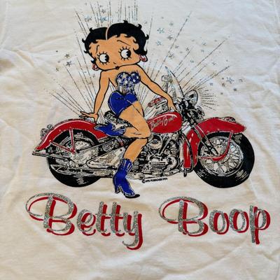 LOT 240B: Glitz 'n Glam: NWT Easily Distracted Girls Tee (L), Size XL Red Sequin Jacket w/ Matching Bowtie, HOPE Beaded Denim Hat,...