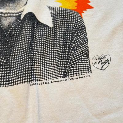 LOT 240B: Glitz 'n Glam: NWT Easily Distracted Girls Tee (L), Size XL Red Sequin Jacket w/ Matching Bowtie, HOPE Beaded Denim Hat,...