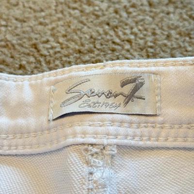 LOT 241B: Z. Cavaricci Crop Jacket (L) & NWT Denim: Angels Hipster Shorts, Mossimo, Cherokee, Seven 7 & More