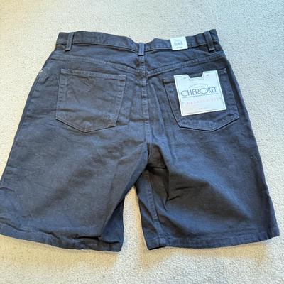 LOT 241B: Z. Cavaricci Crop Jacket (L) & NWT Denim: Angels Hipster Shorts, Mossimo, Cherokee, Seven 7 & More