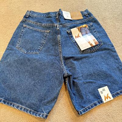 LOT 241B: Z. Cavaricci Crop Jacket (L) & NWT Denim: Angels Hipster Shorts, Mossimo, Cherokee, Seven 7 & More