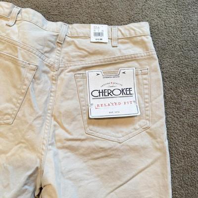 LOT 241B: Z. Cavaricci Crop Jacket (L) & NWT Denim: Angels Hipster Shorts, Mossimo, Cherokee, Seven 7 & More