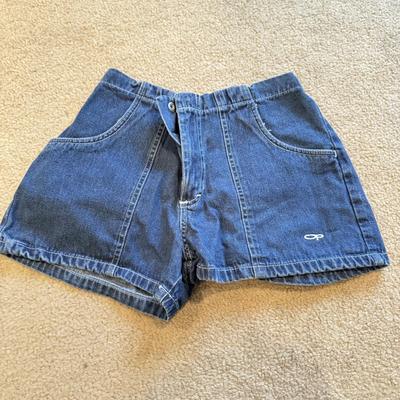 LOT 241B: Z. Cavaricci Crop Jacket (L) & NWT Denim: Angels Hipster Shorts, Mossimo, Cherokee, Seven 7 & More