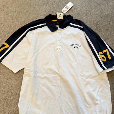 LOT 248B: Mostly NWT Collection of Tommy Hilfiger & Ralph Lauren Tops