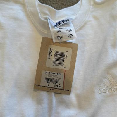 LOT 249L: Adidas Sportswear collection incl NWT Long Sleeve Tee w/ Matching Windbreaker Pants