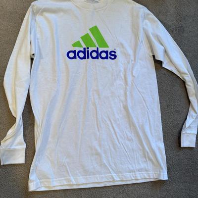 LOT 249L: Adidas Sportswear collection incl NWT Long Sleeve Tee w/ Matching Windbreaker Pants
