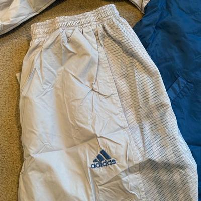 LOT 249L: Adidas Sportswear collection incl NWT Long Sleeve Tee w/ Matching Windbreaker Pants