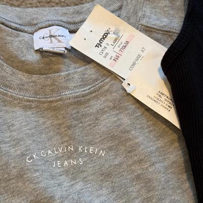 LOT 251L: Bin Full of Petite / Junior Ladies' Tanks & Tees: Guess, OP, Taxi, Blue Asphalt & More