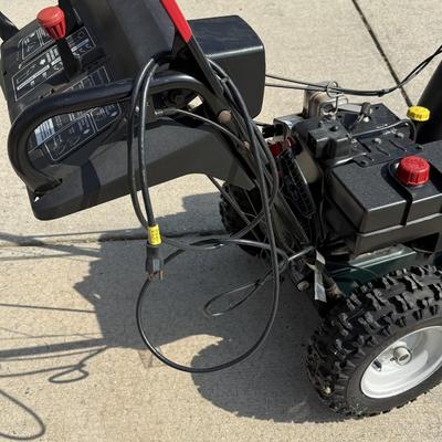 LOT 252G: Craftsman Powered Steering Electric Start 9.0/26 Snow Blower