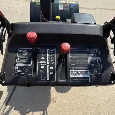 LOT 252G: Craftsman Powered Steering Electric Start 9.0/26 Snow Blower