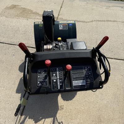 LOT 252G: Craftsman Powered Steering Electric Start 9.0/26 Snow Blower
