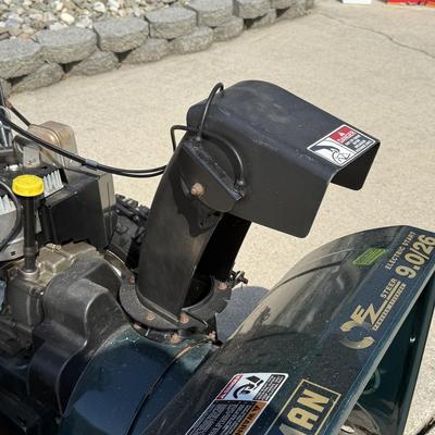 LOT 252G: Craftsman Powered Steering Electric Start 9.0/26 Snow Blower