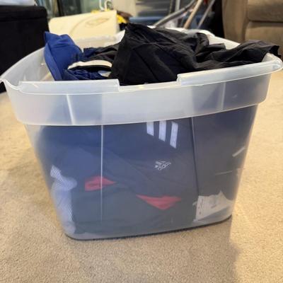 LOT 258L: Collection of Men’s Sportswear & Athletic Fashion - Some NWT: Adidas, Prospirit, Champion & More