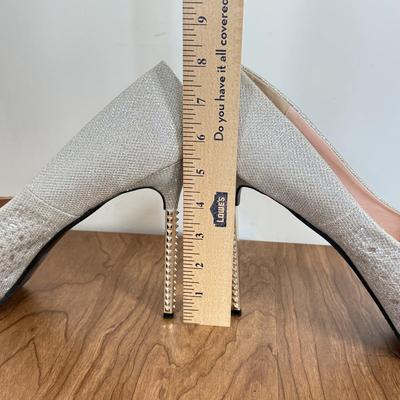 LOT 264B: Glamorous Cheer Dress Glitzy Platform Pumps (48)