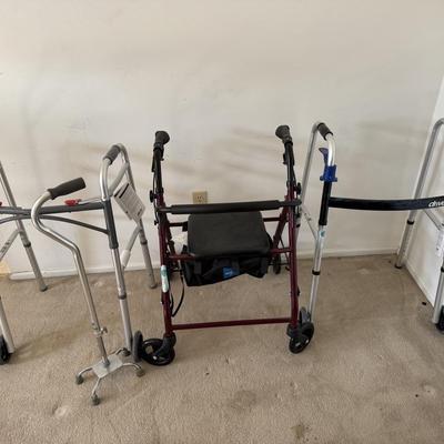 LOT 266L: Walkers / Ambulatory Equipment: NWT Drive, Guardian & More