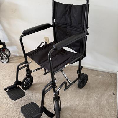 LOT 267L: Two Folding Wheelchairs: Oasis Space & Drive