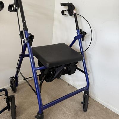 LOT 268A: Drive Ambulatory Equipment & Oxygen Tank Cart