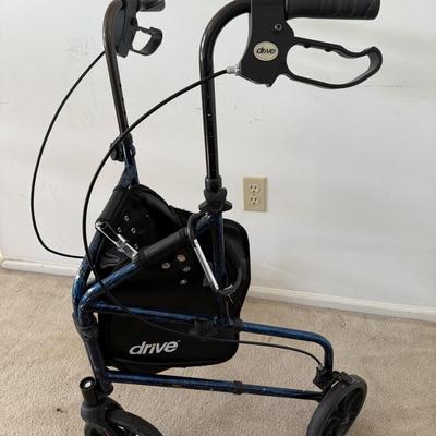 LOT 268A: Drive Ambulatory Equipment & Oxygen Tank Cart