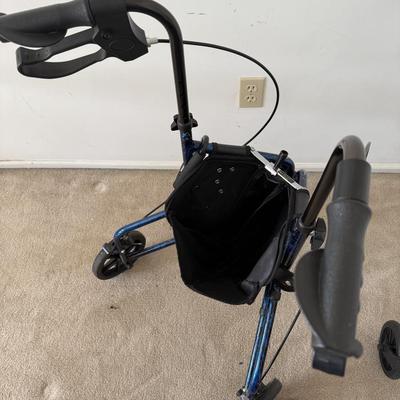 LOT 268A: Drive Ambulatory Equipment & Oxygen Tank Cart