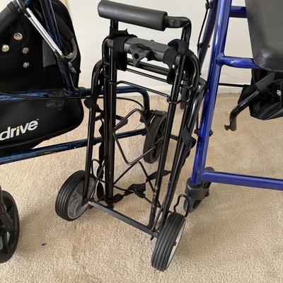 LOT 268A: Drive Ambulatory Equipment & Oxygen Tank Cart