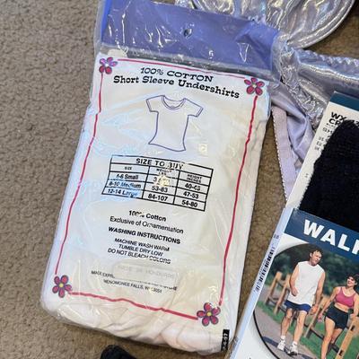 LOT 272L: NWT/NIP Conair Foot Vibes Slippers, Socks, Undershirts, Underwear & More