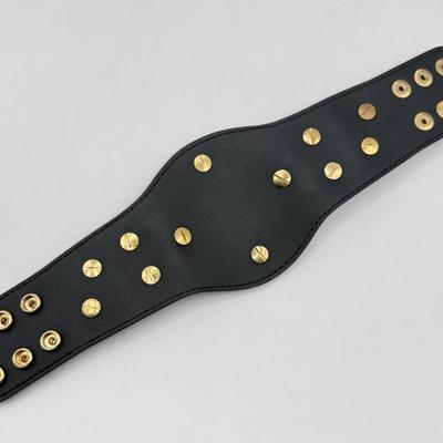 LOT 280J: Mini WWF Attitude Championship Belt / Wrist Cuff w/ Dust Cover