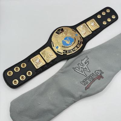 LOT 280J: Mini WWF Attitude Championship Belt / Wrist Cuff w/ Dust Cover