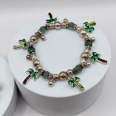 LOT 281J: Collection of Charm Bracelets