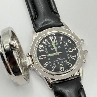 LOT 282J: Collection of Watches: Geneva Money Watch, Kilk Cuff & More