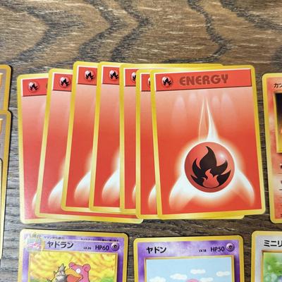 LOT 285C: 1996 Pokémon TCG Japanese Pocket Monsters Cards