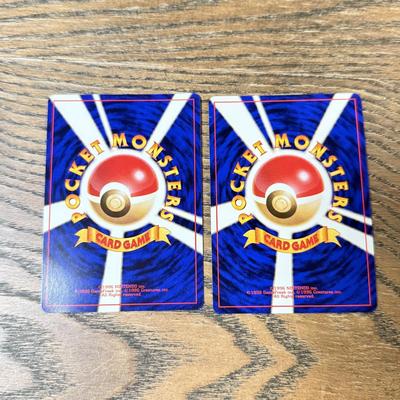 LOT 285C: 1996 Pokémon TCG Japanese Pocket Monsters Cards