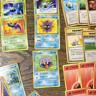LOT 286C: 1996 Pokémon TCG Japanese Pocket Monsters Cards