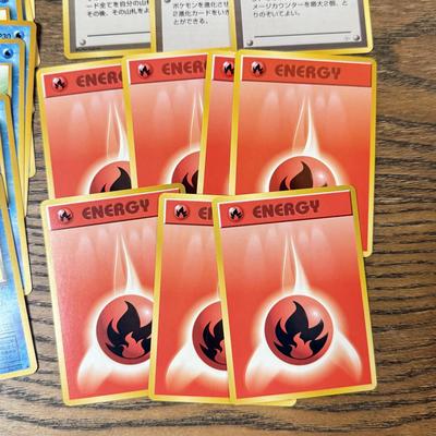 LOT 286C: 1996 Pokémon TCG Japanese Pocket Monsters Cards