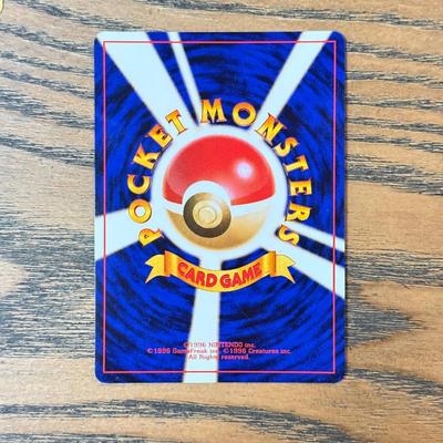 LOT 287C: 1996 Pokémon TCG Japanese Pocket Monsters Cards