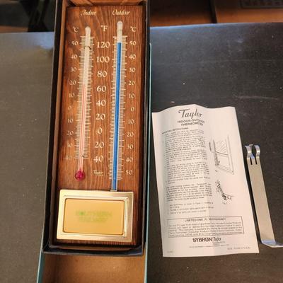 Southern Railway Taylor Pinehurst Indoor Outdoor Thermometer