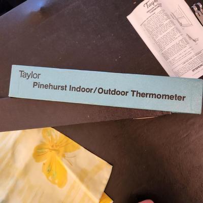 Southern Railway Taylor Pinehurst Indoor Outdoor Thermometer