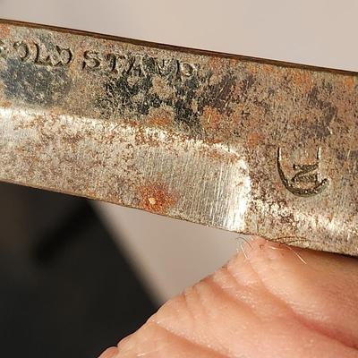 Military Butterfly Folding Knife