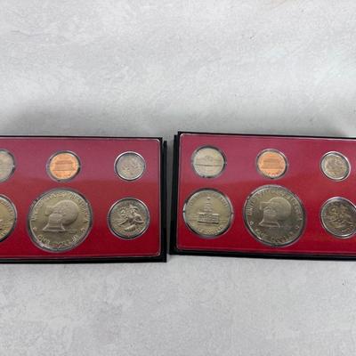 Coins: 1975 Proof Sets (Bicentennial) - 2 full sets