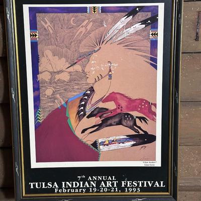 Framed Art Festival Posters - Qty 3