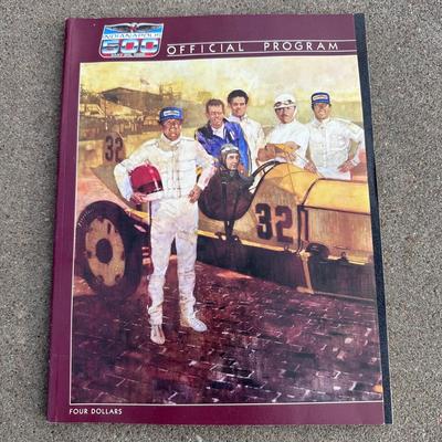 Sports Collectible Programs 1986 - NFL and Indy 500