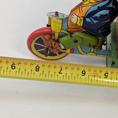Vintage Humphrey Mobile Wyandotte Tin Litho Wind-Up Toy